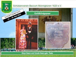 Schützenfest 2023, SV Baccum-Münnigbüren | Goldkönig